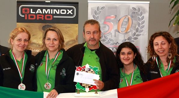 Chieti Campione Italia Femminile 2015 bis