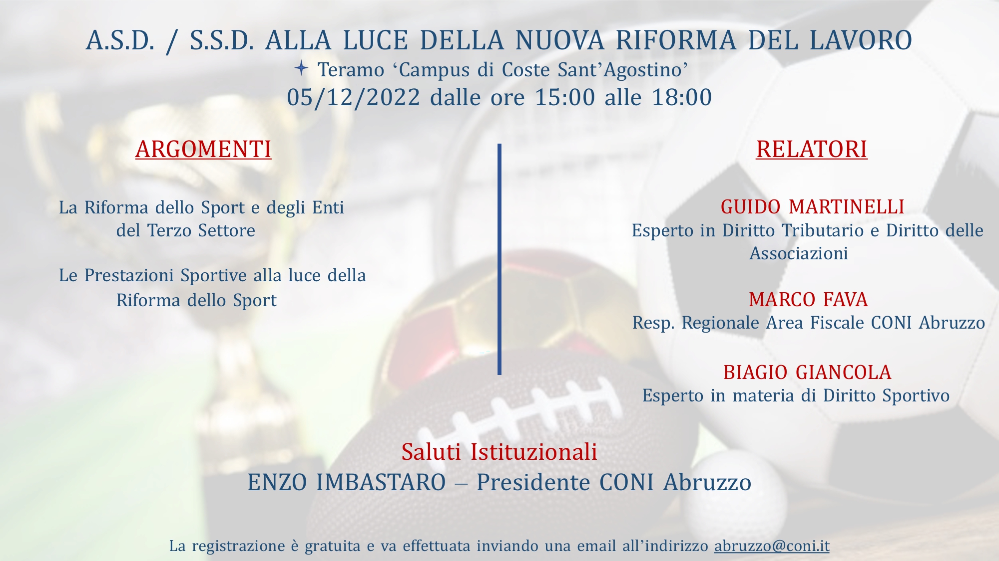 A.S.D. / S.S.D. ALLA LUCE DELLA NUOVA RIFORMA DEL LAVORO